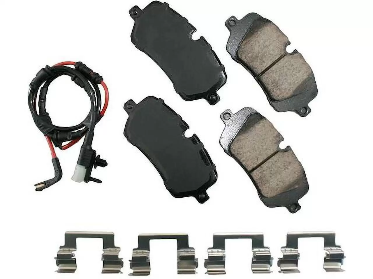 Rear Brake Pad Set - Compatible with 2013 - 2022 Land Rover Range Rover 2014 2015 2016 2017 2018 2019 2020 2021