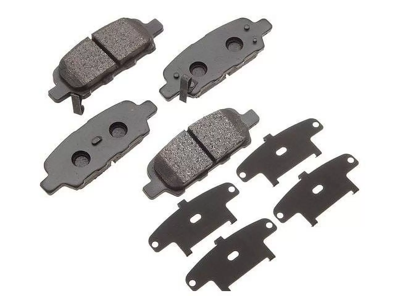 Rear Brake Pad Set - Compatible with 2013 INFINITI EX37