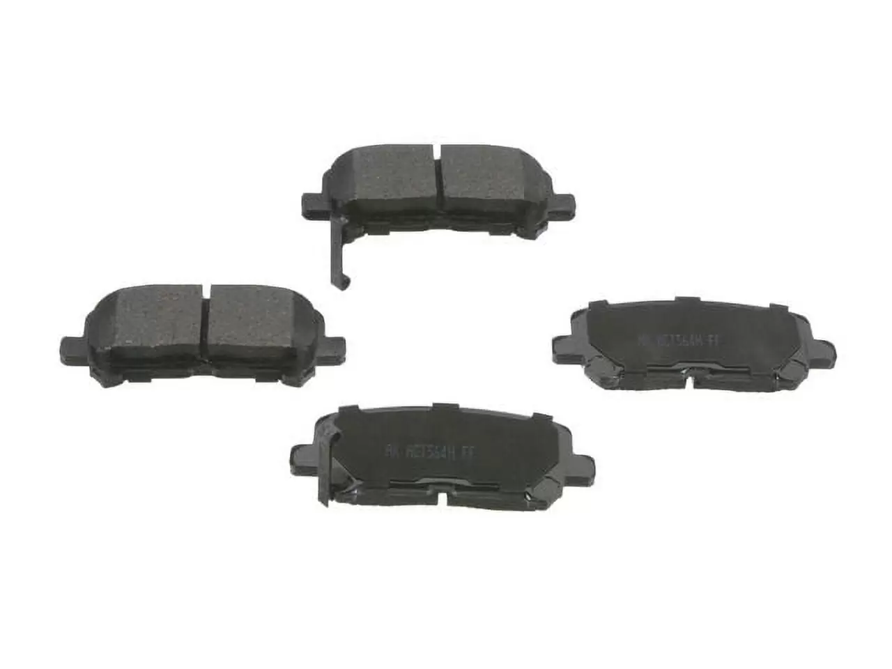 Rear Brake Pad Set - Compatible with 2014 - 2016 Acura MDX 2015