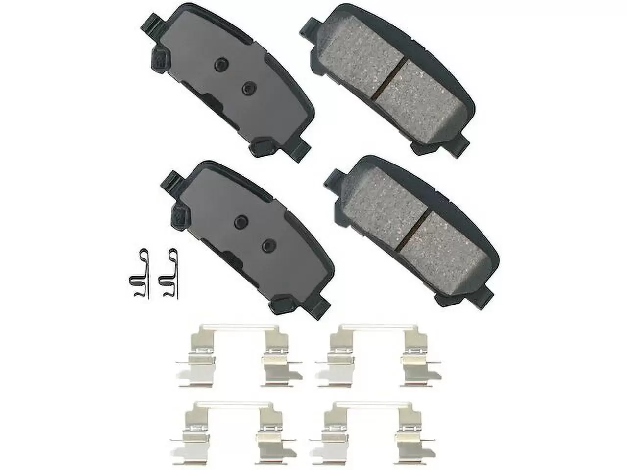 Rear Brake Pad Set - Compatible with 2015 - 2020 Chevy Colorado 2016 2017 2018 2019