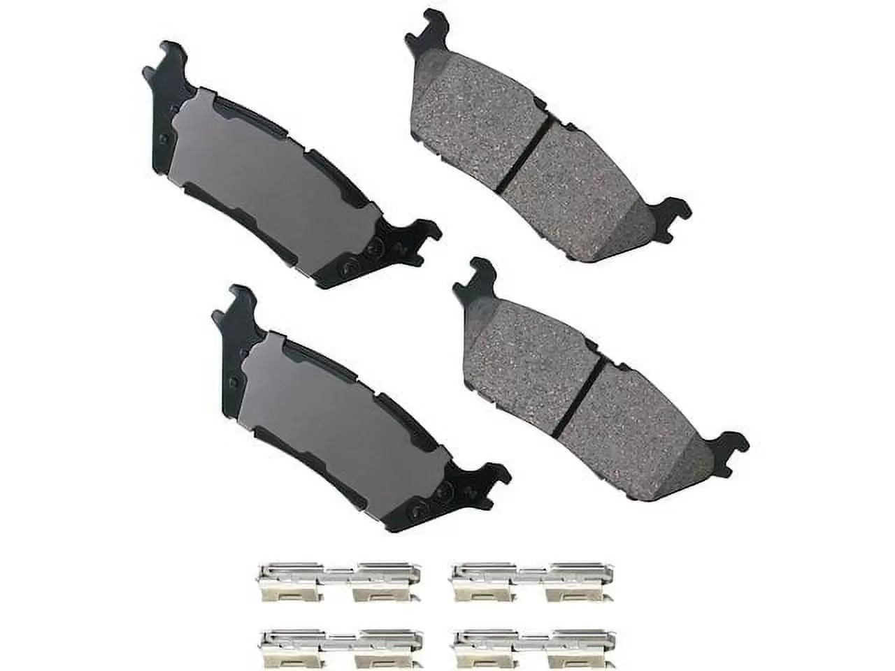 Rear Brake Pad Set - Compatible with 2015 - 2021 Ford F-150 2016 2017 2018 2019 2020