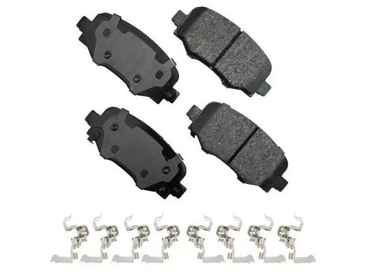 Rear Brake Pad Set - Compatible with 2015 - 2022 Jeep Renegade 2016 2017 2018 2019 2020 2021