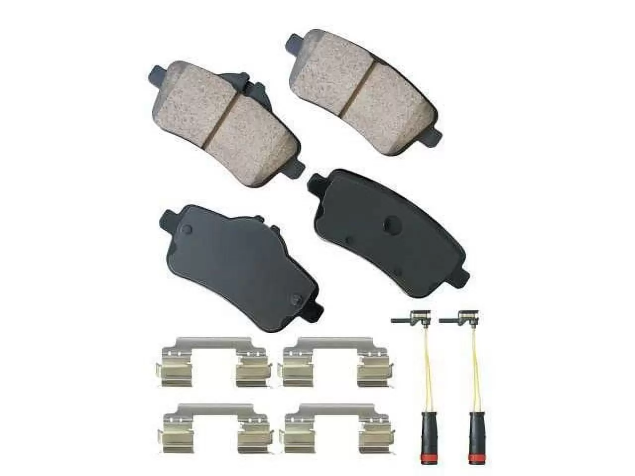 Rear Brake Pad Set - Compatible with 2016 - 2019 Mercedes-Benz GLE63 AMG S 2017 2018