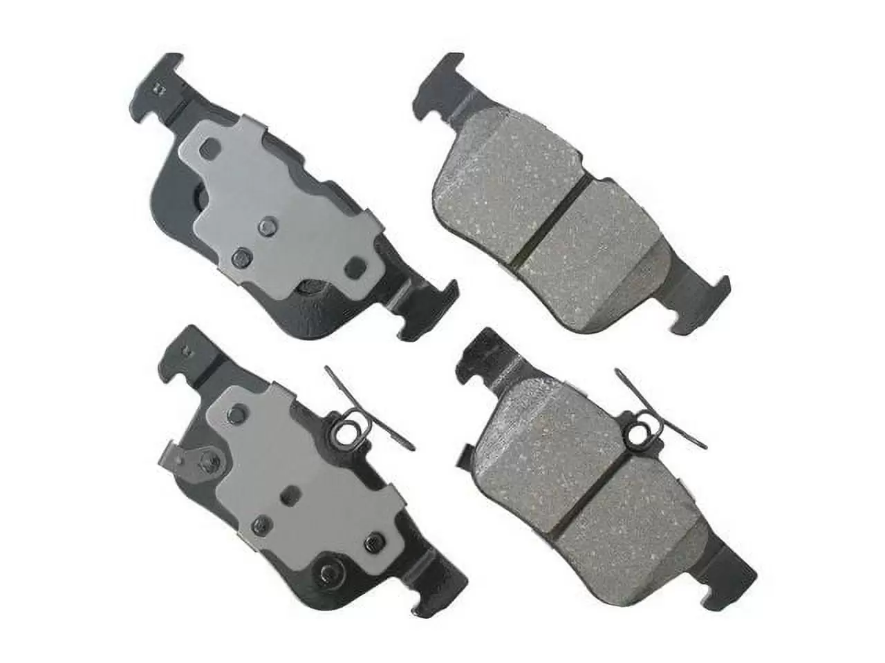 Rear Brake Pad Set - Compatible with 2016 - 2022 Ford Edge 2017 2018 2019 2020 2021