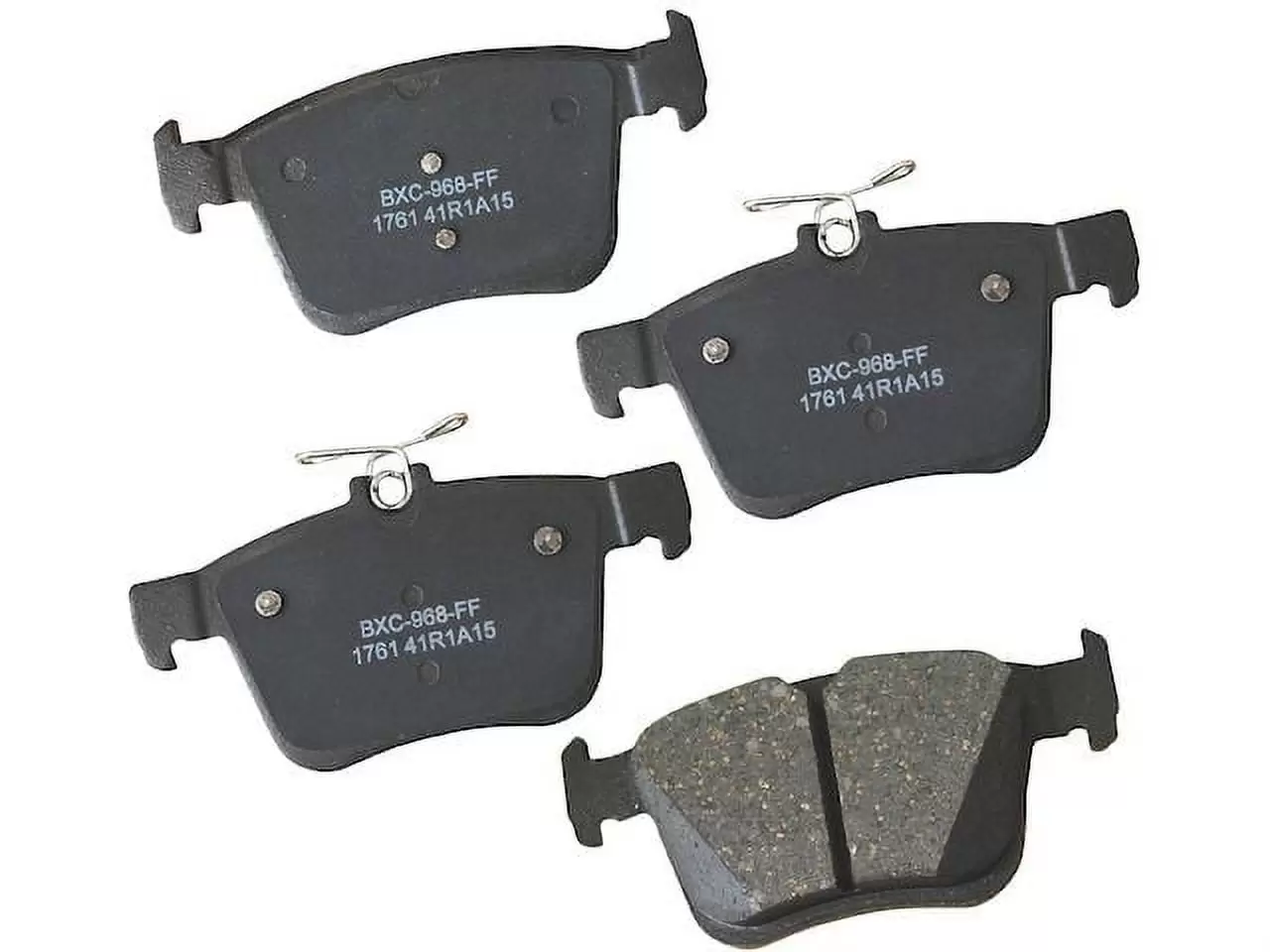 Rear Brake Pad Set - Compatible with 2018 - 2022 Volkswagen Tiguan 2019 2020 2021