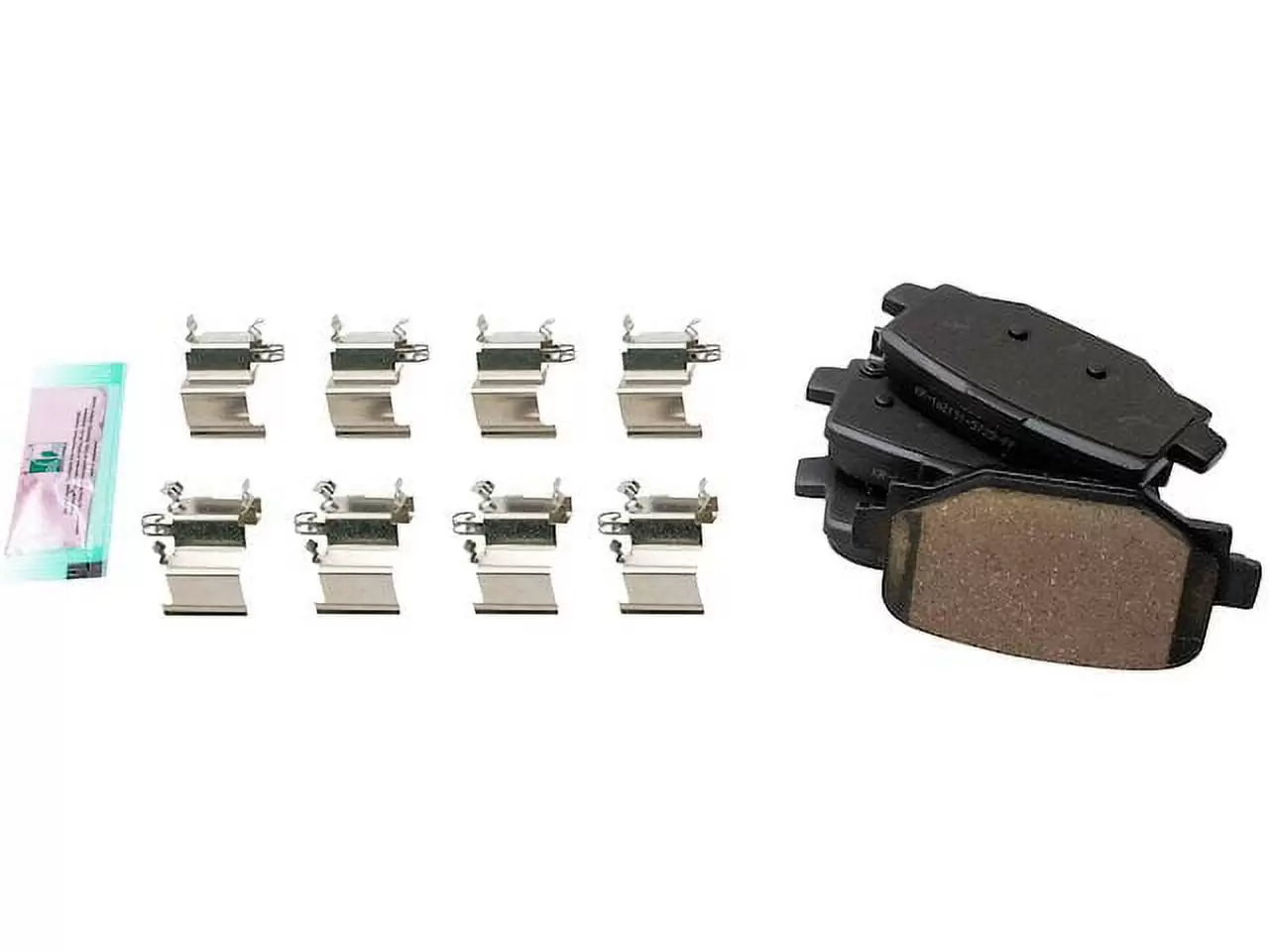 Rear Brake Pad Set - Compatible with 2019 - 2020 INFINITI QX50