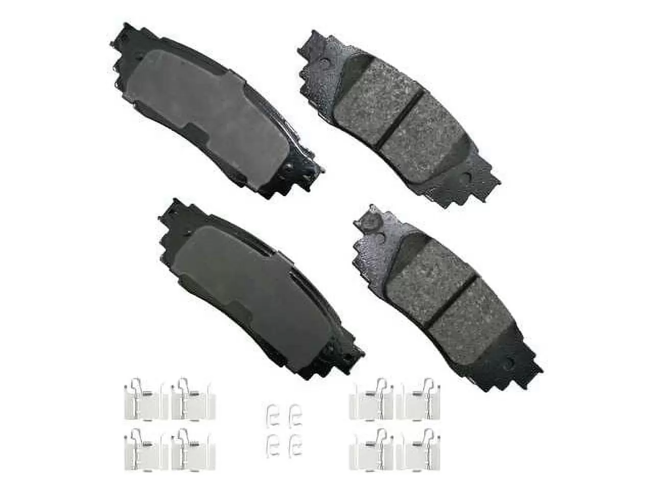 Rear Brake Pad Set - Compatible with 2019 - 2024 Toyota RAV4 2020 2021 2022 2023