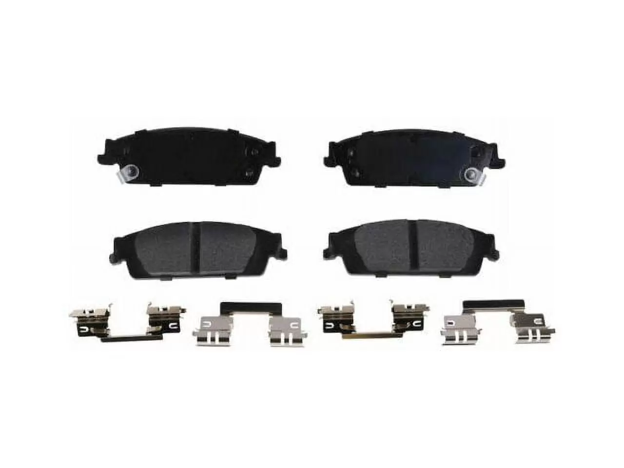 Rear Brake Pad Set - Compatible with 2019 Chevy Silverado 1500 LD