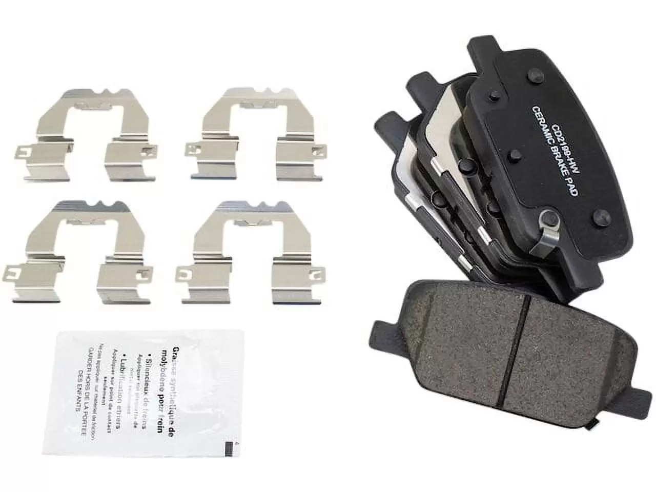 Rear Brake Pad Set - Compatible with 2020 - 2021 Hyundai Palisade