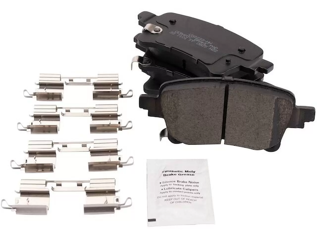 Rear Brake Pad Set - Compatible with 2020 - 2023 Jeep Gladiator 2021 2022