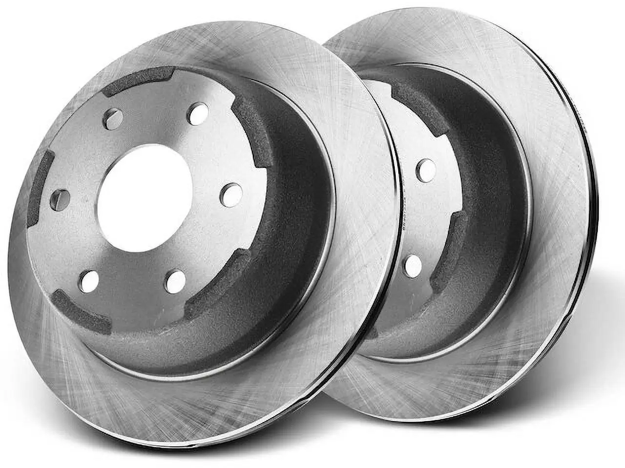 Rear Brake Rotor Set 2 - Compatible with 1999 - 2006 Chevy Silverado 1500 2000 2001 2002 2003 2004 2005