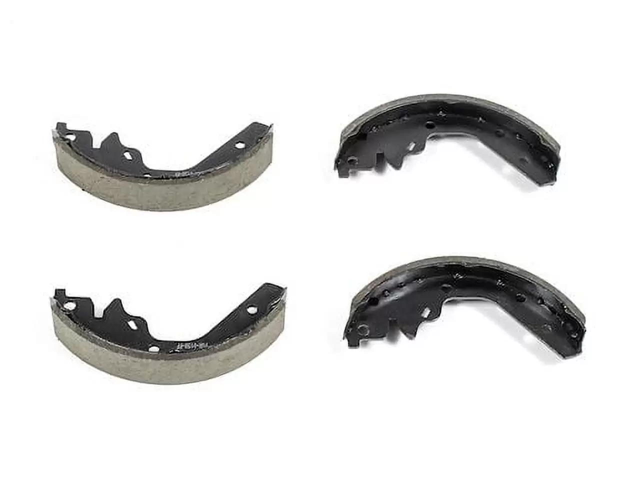 Rear Brake Shoe Set - Compatible with 1983 - 1984 Dodge Rampage