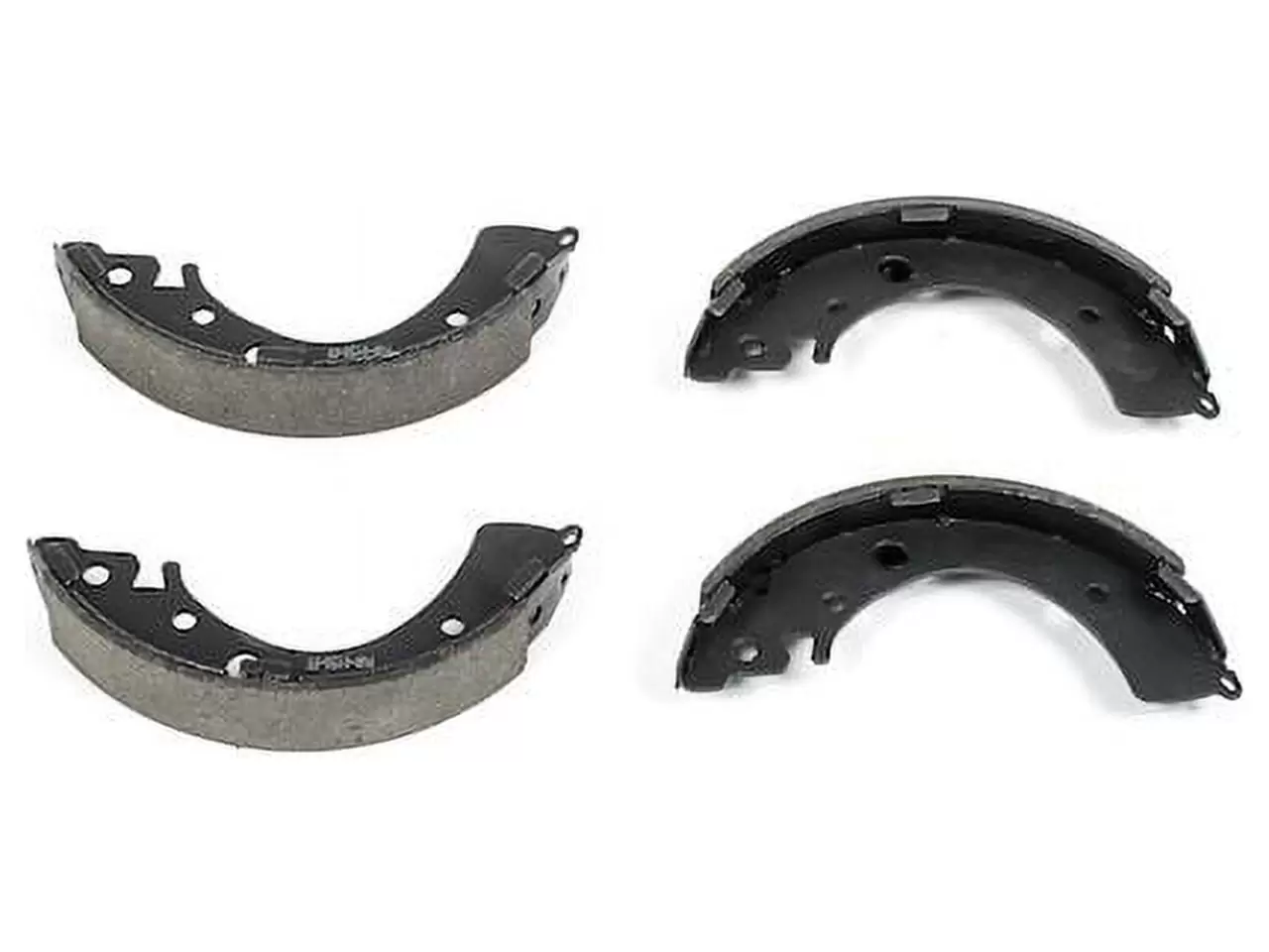 Rear Brake Shoe Set - Compatible with 2007 - 2008 Honda Fit