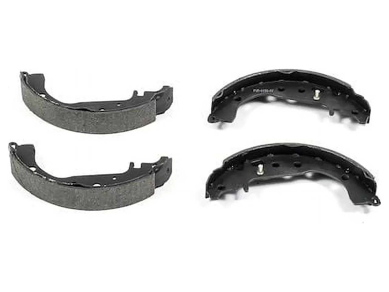 Rear Brake Shoe Set - Compatible with 2007 - 2014 Toyota Yaris 2008 2009 2010 2011 2012 2013