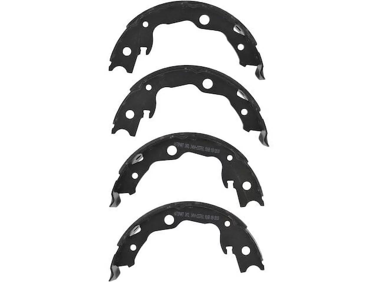 Rear Brake Shoe Set - Compatible with 2014 - 2015 Nissan Rogue Select