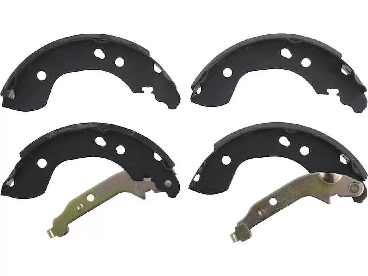 Rear Brake Shoe Set - Compatible with 2014 - 2019 Nissan Versa Note 2015 2016 2017 2018