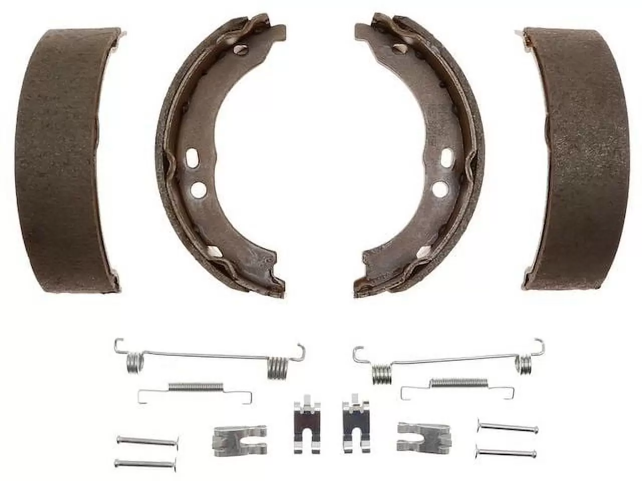 Rear Brake Shoe Set - Compatible with 2014 - 2021 Ram ProMaster 3500 2015 2016 2017 2018 2019 2020