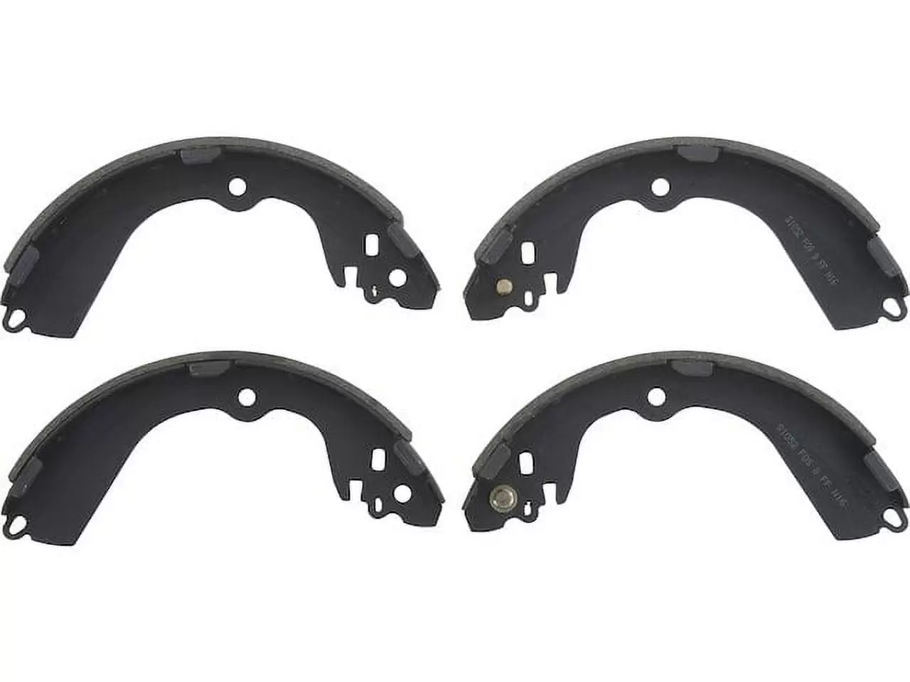 Rear Brake Shoe Set - Compatible with 2015 - 2018 Chevy City Express 2016 2017