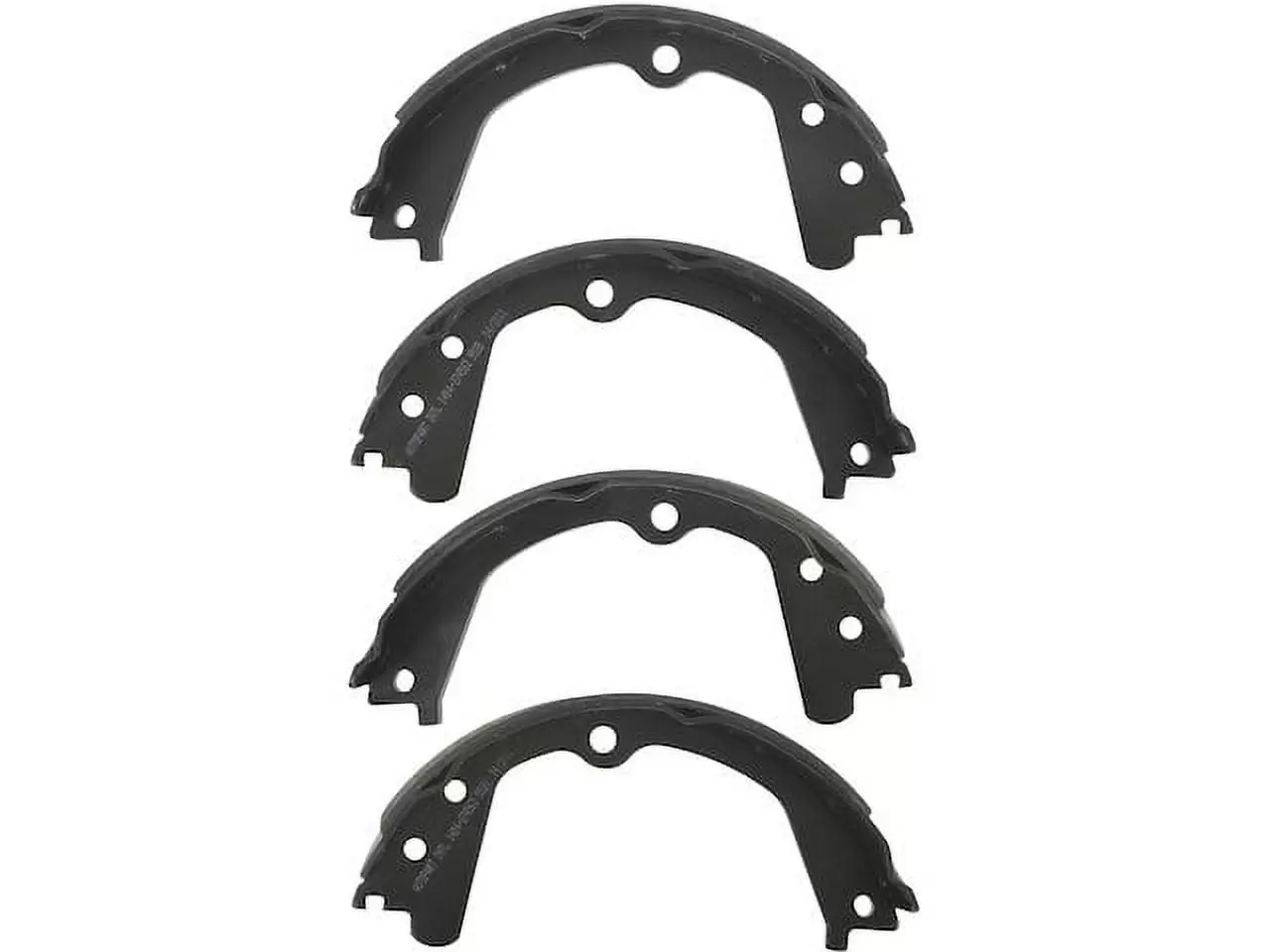 Rear Brake Shoe Set - Compatible with 2016 - 2023 Nissan TITAN XD 2017 2018 2019 2020 2021 2022