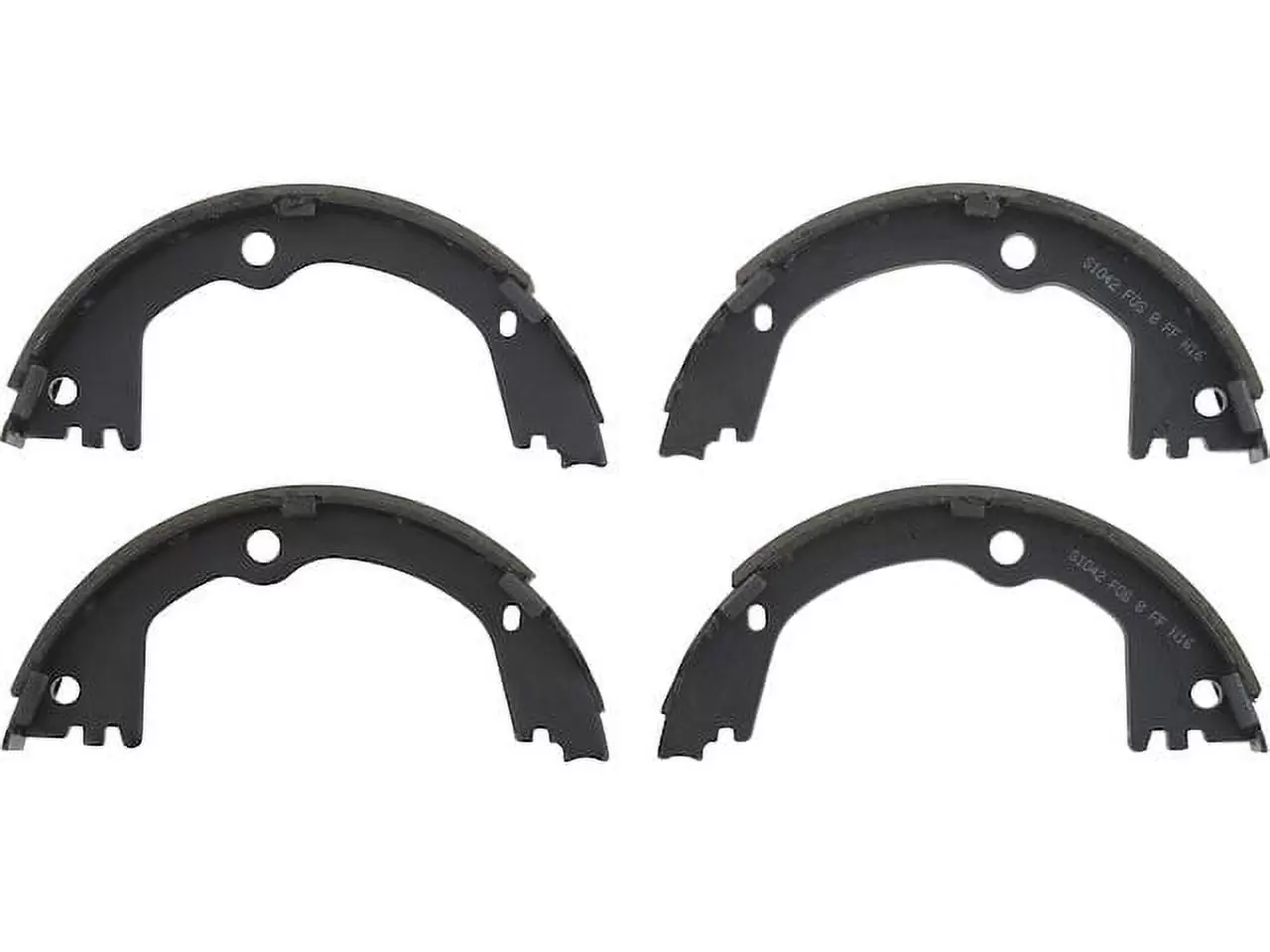 Rear Brake Shoe Set - Compatible with 2019 Hyundai Santa Fe XL