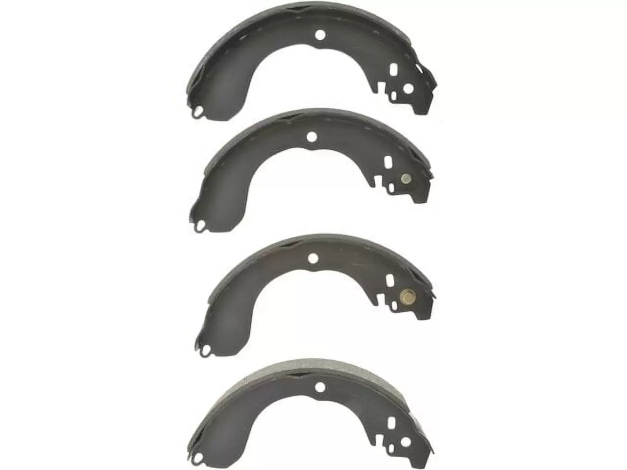 Rear Brake Shoe Set of 4 - Compatible with 2007 - 2012 Nissan Sentra 2.0L 4-Cylinder 2008 2009 2010 2011