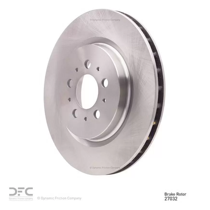 Rear Dynamic Friction Company GEOSPEC Coated Brake Rotor 604-27032 (1) For 2004-2007 Volvo S60. 2004-2007 Volvo V70