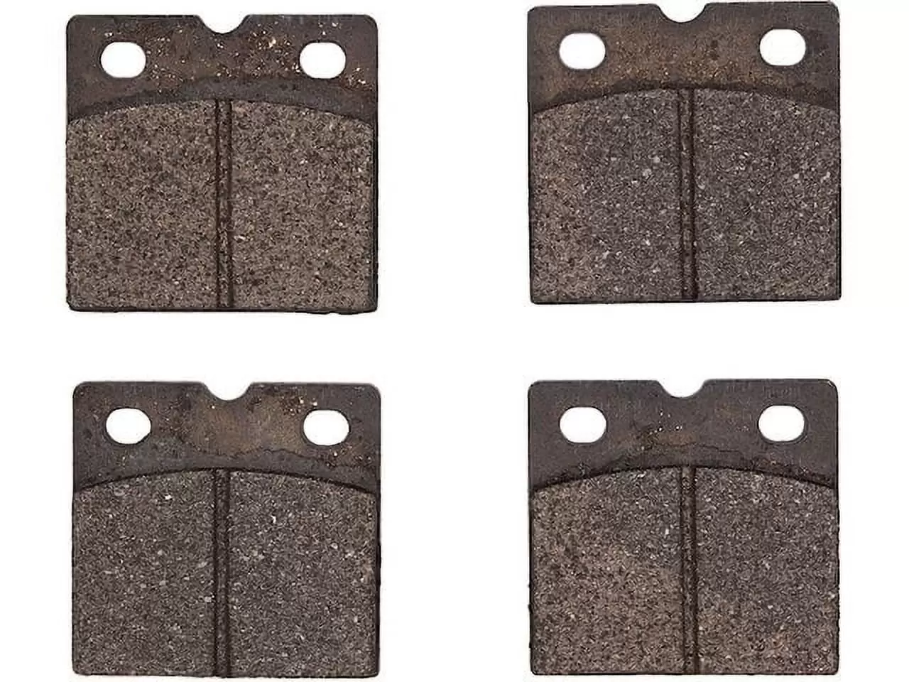 Rear Parking Brake Pad Set - Compatible with 2016 - 2020 Tesla X 90D 2017 2018 2019