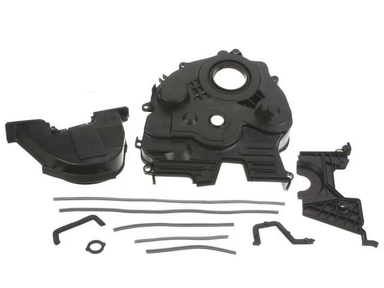 Timing Cover 3 Piece Set with Gaskets - Compatible with 1994 - 2002 Honda Accord 1995 1996 1997 1998 1999 2000 2001