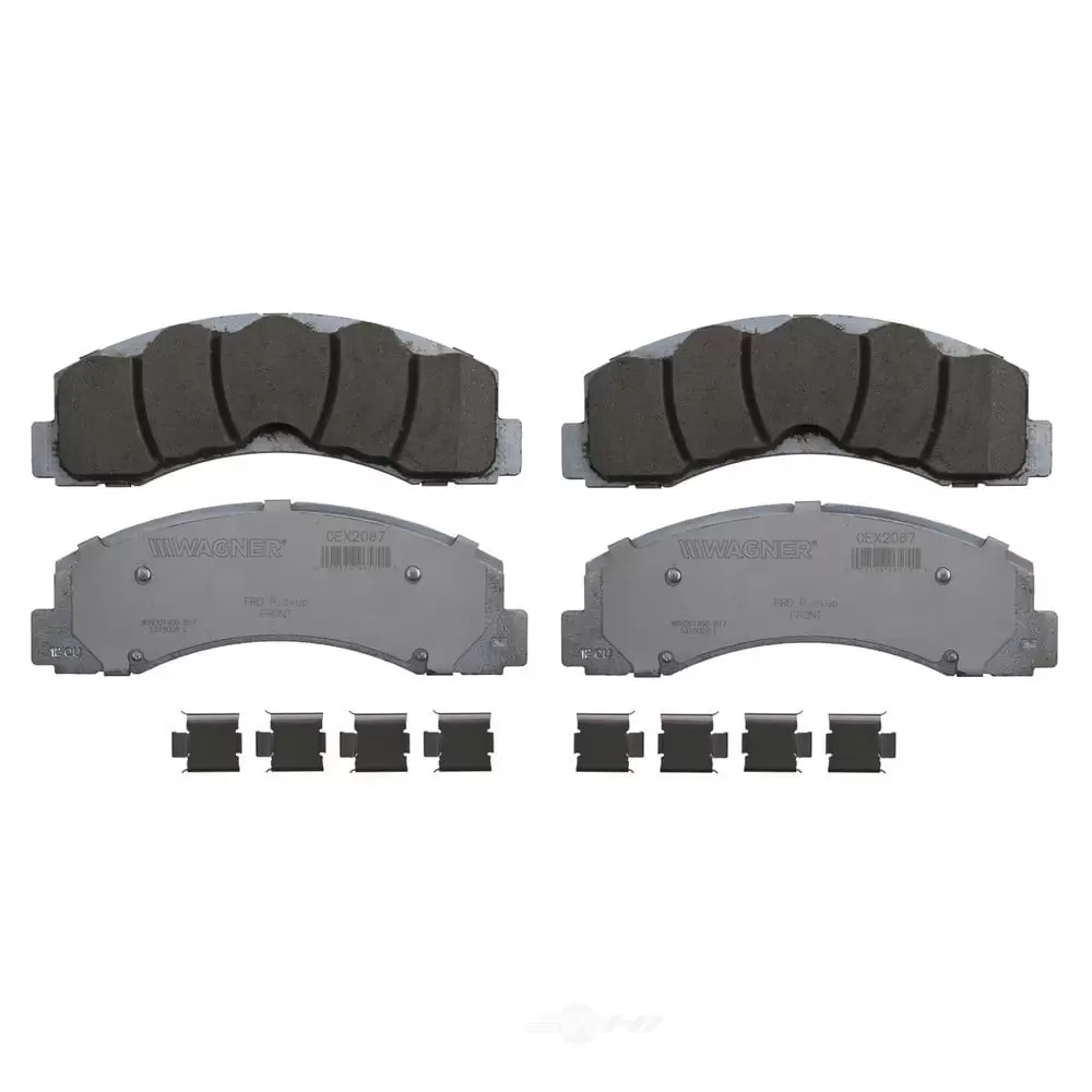 Wagner Brake ThermoQuiet QC1324 Ceramic Disc Brake Pad Set