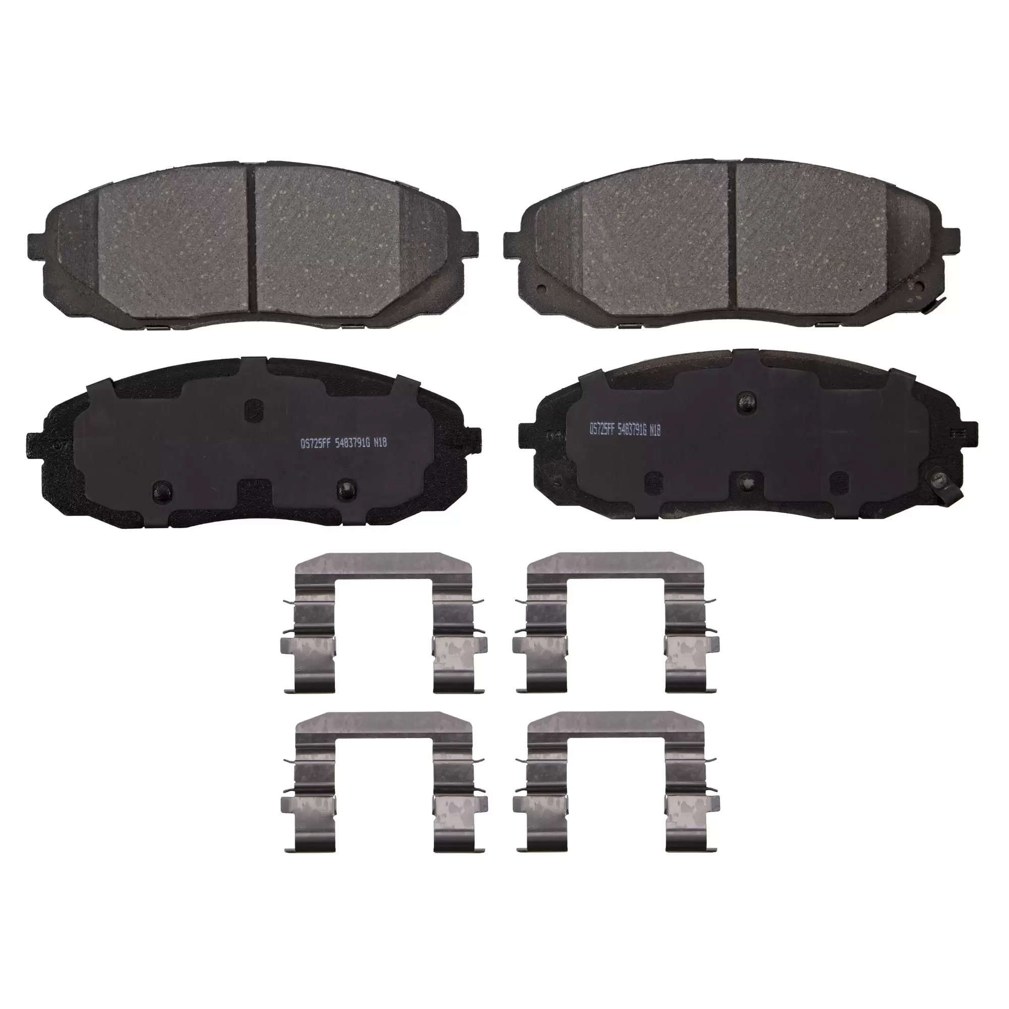 Wagner QuickStop ZD1814 Ceramic Disc Brake Pad Set Fits select: 2015-2021 KIA SEDONA