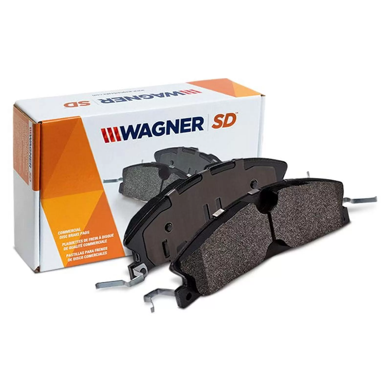 Wagner SX433A - SevereDuty Semi-Metallic Front Disc Brake Pads Fits select: 1988-1995.1999 MITSUBISHI FUSO TRUCK OF AMERICA INC FE