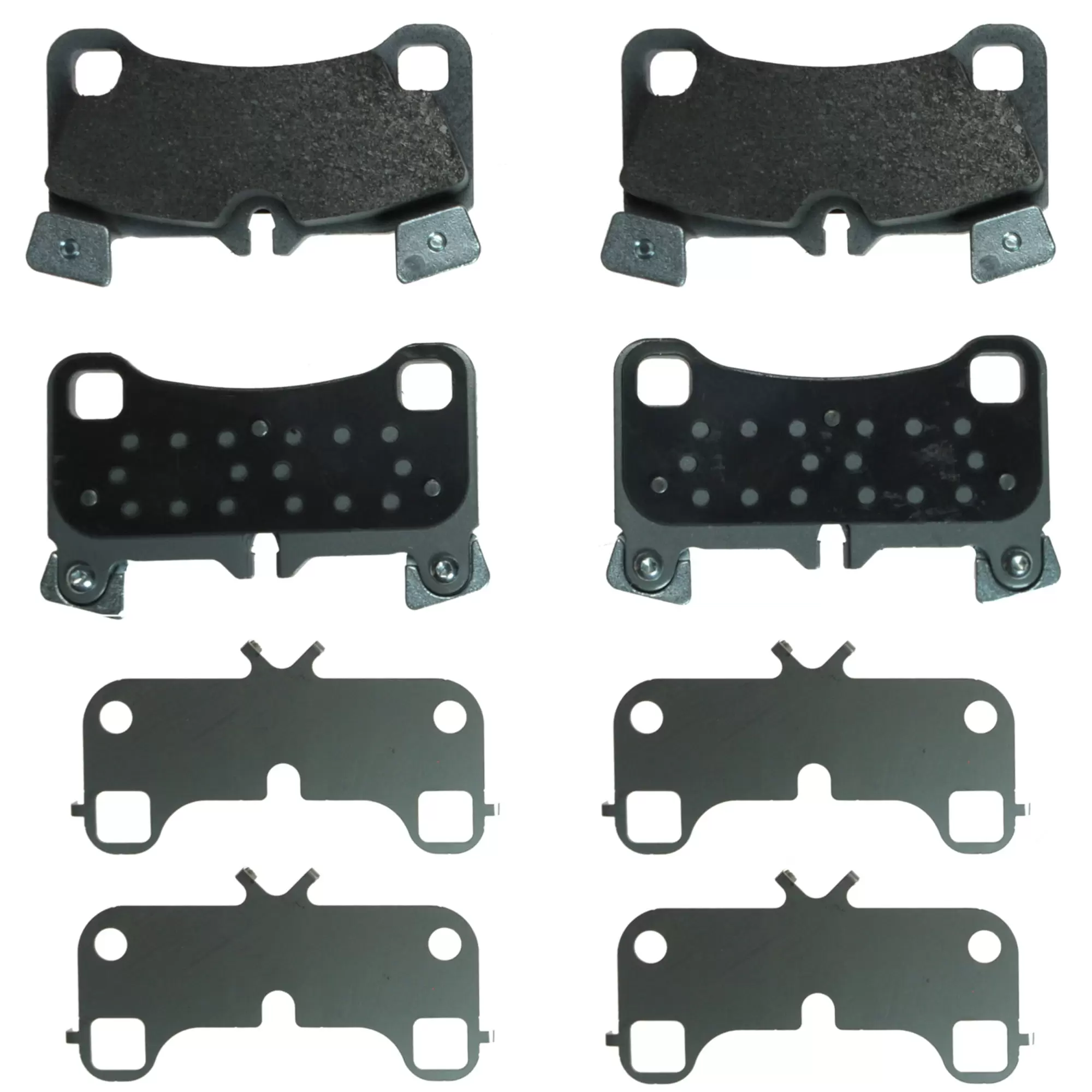 Wagner ThermoQuiet MX1350 Semi-Metallic Disc Brake Pad Set Fits select: 2008-2010 PORSCHE CAYENNE