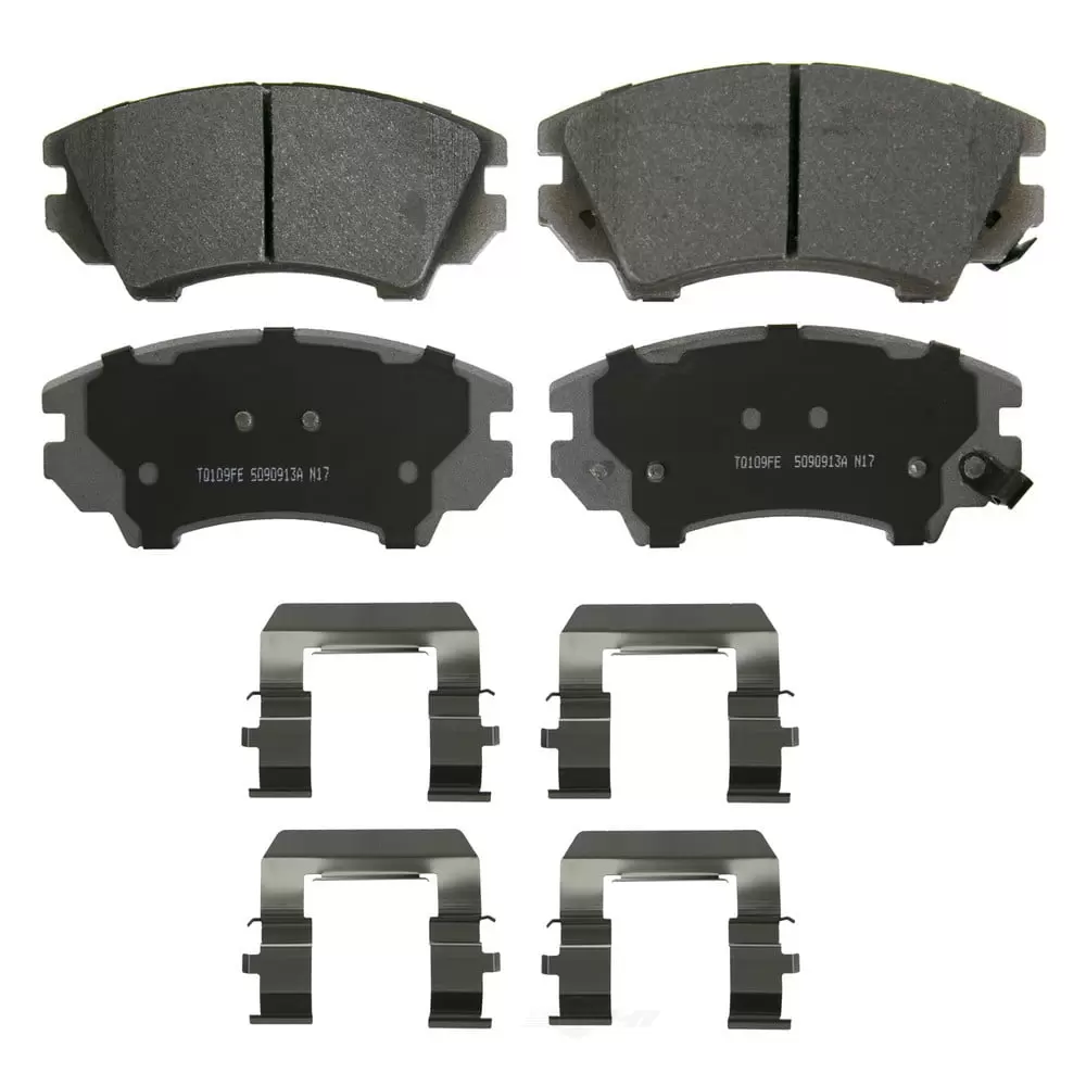 Wagner ThermoQuiet MX1404 Semi-Metallic Disc Brake Pad Set Fits select: 2014 CHEVROLET CAMARO. 2014-2016 BUICK LACROSSE