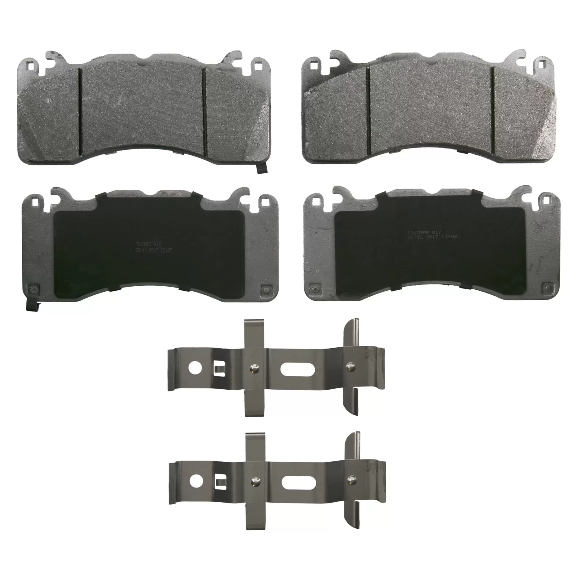 Wagner ThermoQuiet MX1792 Semi-Metallic Disc Brake Pad Set Fits select: 2018-2019.2021-2023 FORD MUSTANG