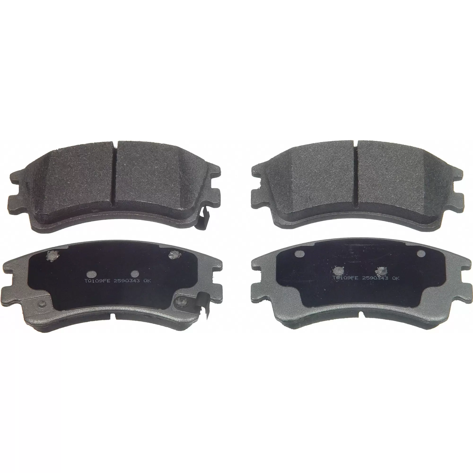 Wagner ThermoQuiet MX957 Semi-Metallic Disc Brake Pad Set Fits select: 2003-2005 MAZDA 6