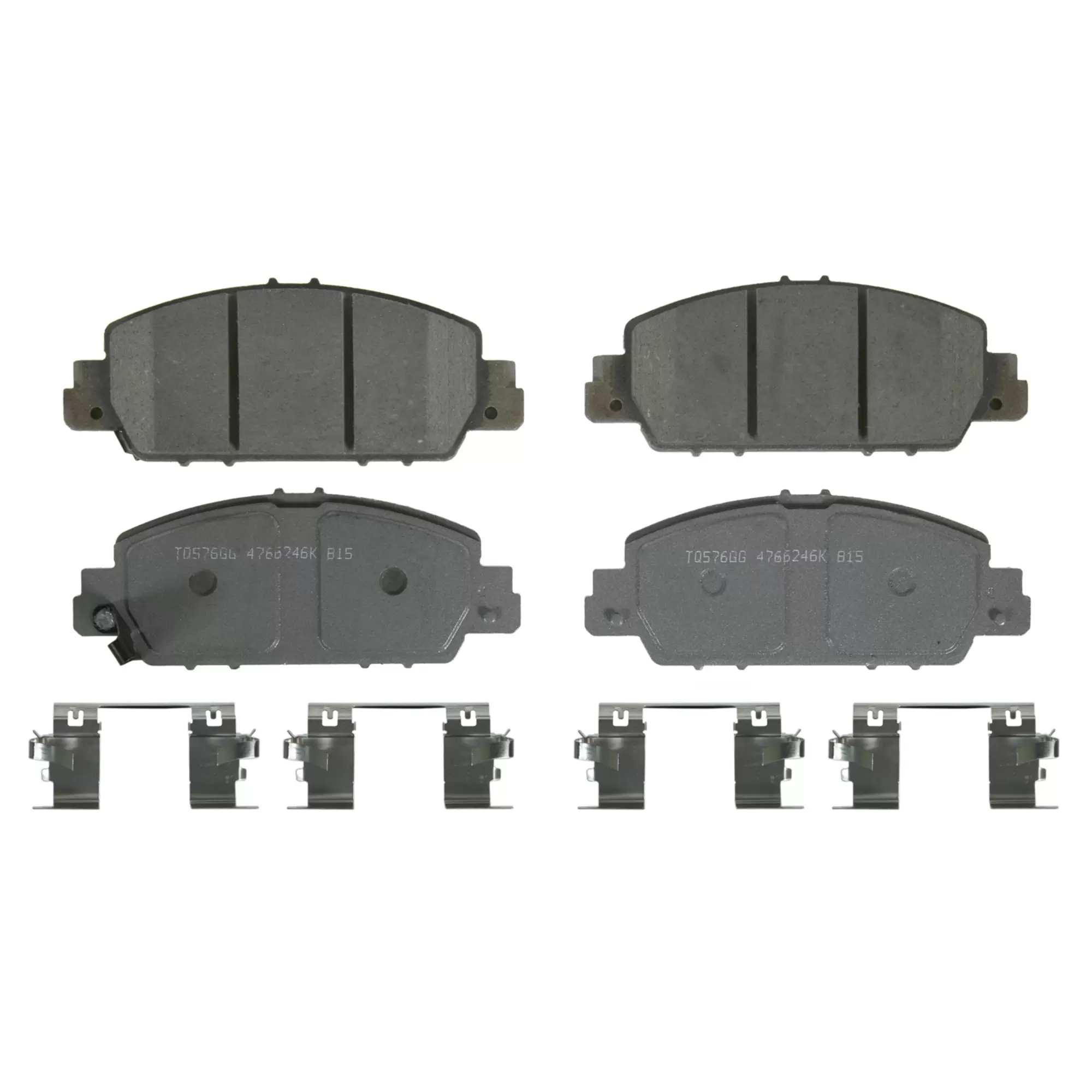 Wagner ThermoQuiet QC1654 Ceramic Disc Brake Pad Set