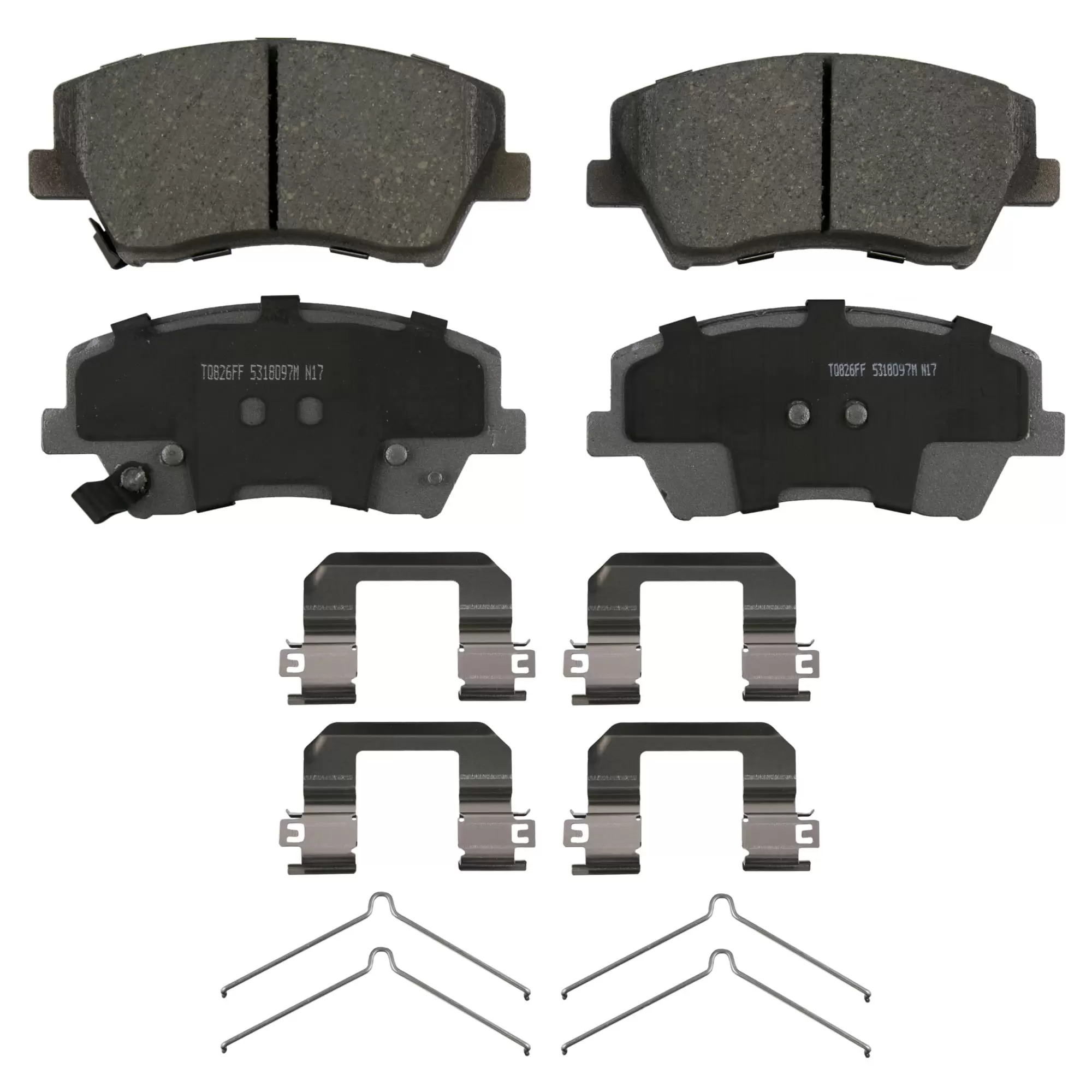 Wagner ThermoQuiet QC1912 Ceramic Disc Brake Pad Set Fits select: 2017-2020 HYUNDAI ELANTRA. 2017-2022 KIA NIRO