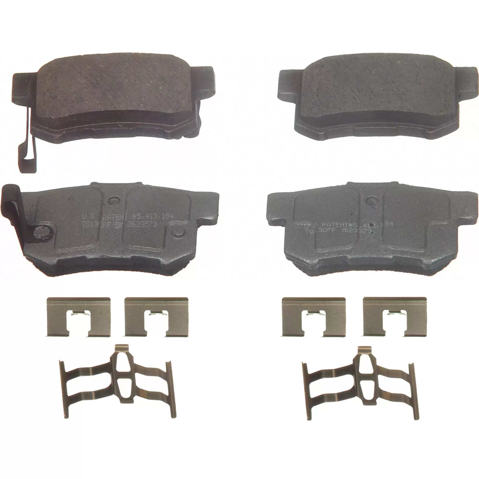 Wagner ThermoQuiet QC536 Ceramic Disc Brake Pad Set Fits select: 2002-2004 HONDA CR-V. 2006 ACURA 3.2TL