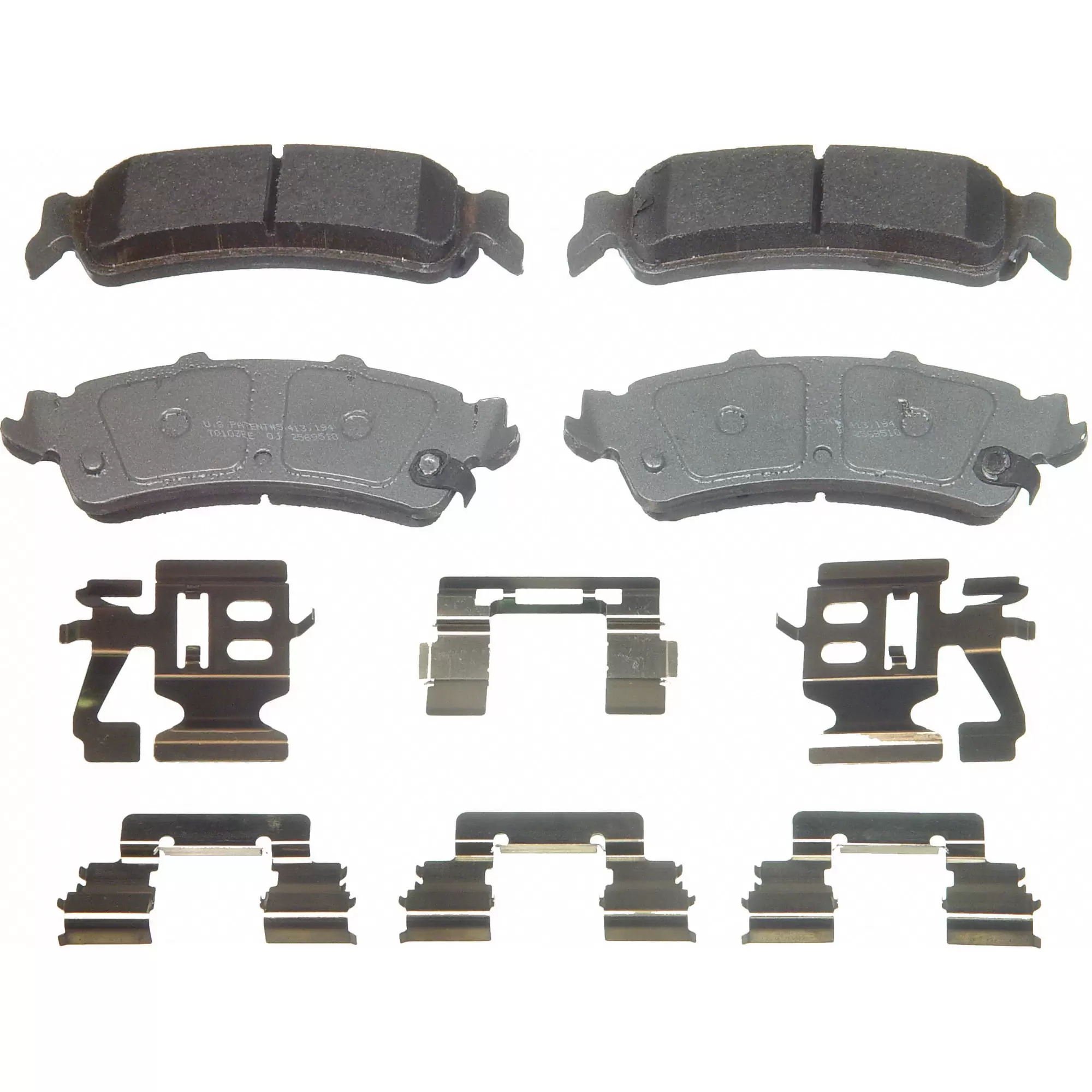 Wagner ThermoQuiet QC792A Ceramic Disc Brake Pad Set Fits select: 1999-2002 CHEVROLET SILVERADO. 2000-2001 CHEVROLET TAHOE