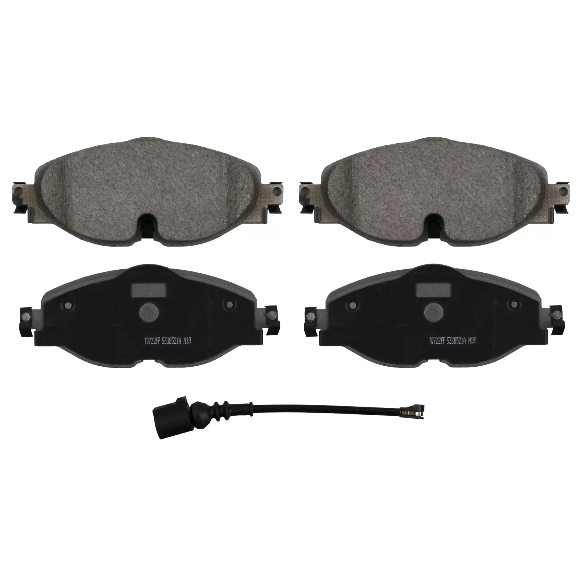 Wagner Thermoquiet QC1760 Ceramic Disc Brake Pad Set Fits select: 2019-2021 VOLKSWAGEN JETTA. 2022-2023 VOLKSWAGEN TAOS