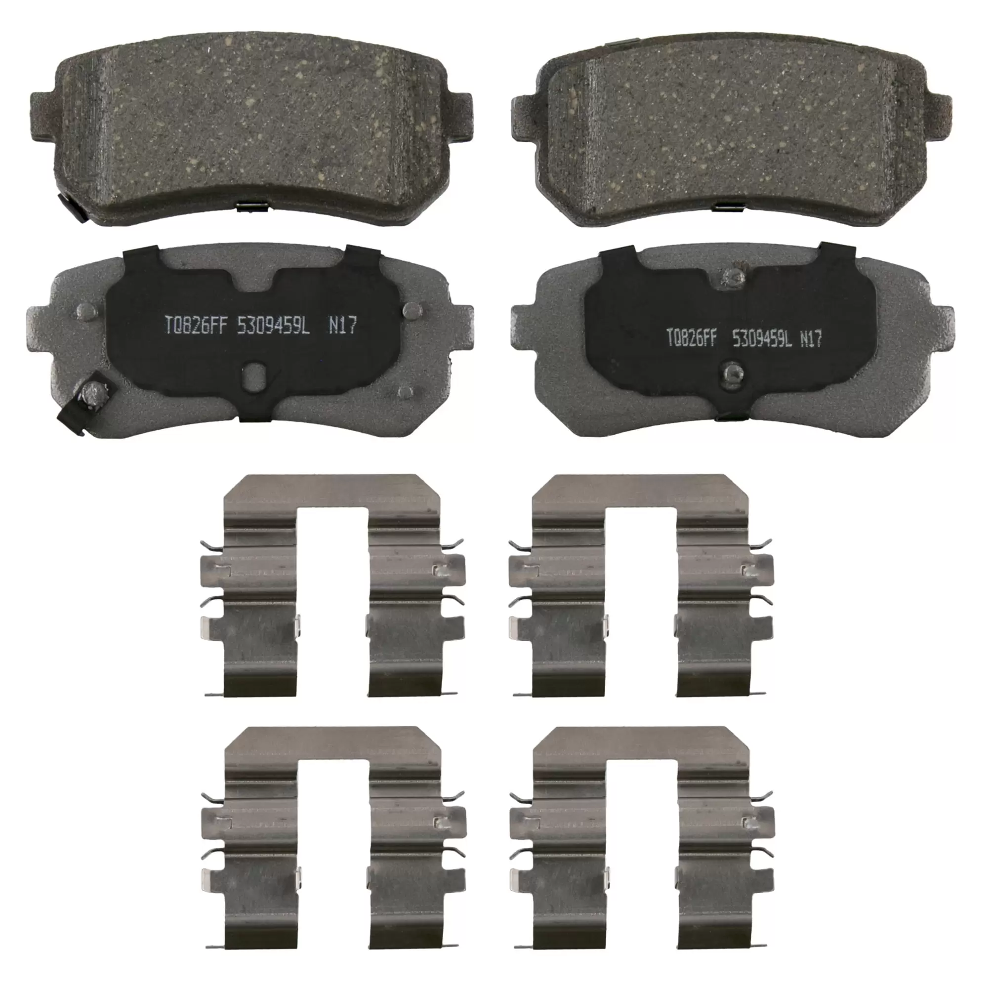 Wagner Thermoquiet QC1856 Ceramic Disc Brake Pad Set Fits select: 2016-2019 HYUNDAI SONATA. 2016-2018 KIA OPTIMA