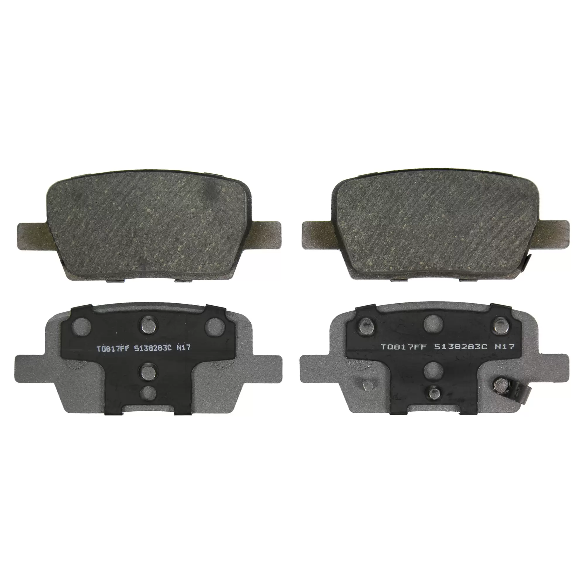 Wagner Thermoquiet QC1877 Ceramic Disc Brake Pad Set Fits select: 2018-2019 CHEVROLET TRAVERSE. 2017-2018 GMC ACADIA