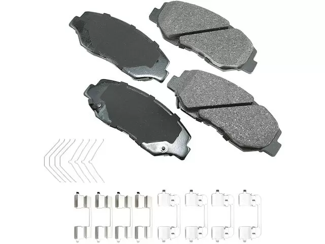 Front Brake Pad Set - Compatible with 2002 - 2006. 2012 - 2016 Honda CR-V FWD 2003 2004 2005 2013 2014 2015